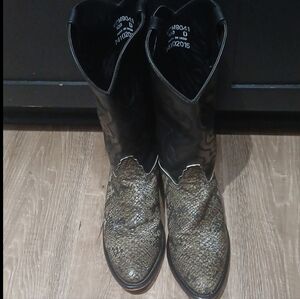 Men Old West Vintage Cowboy Boots